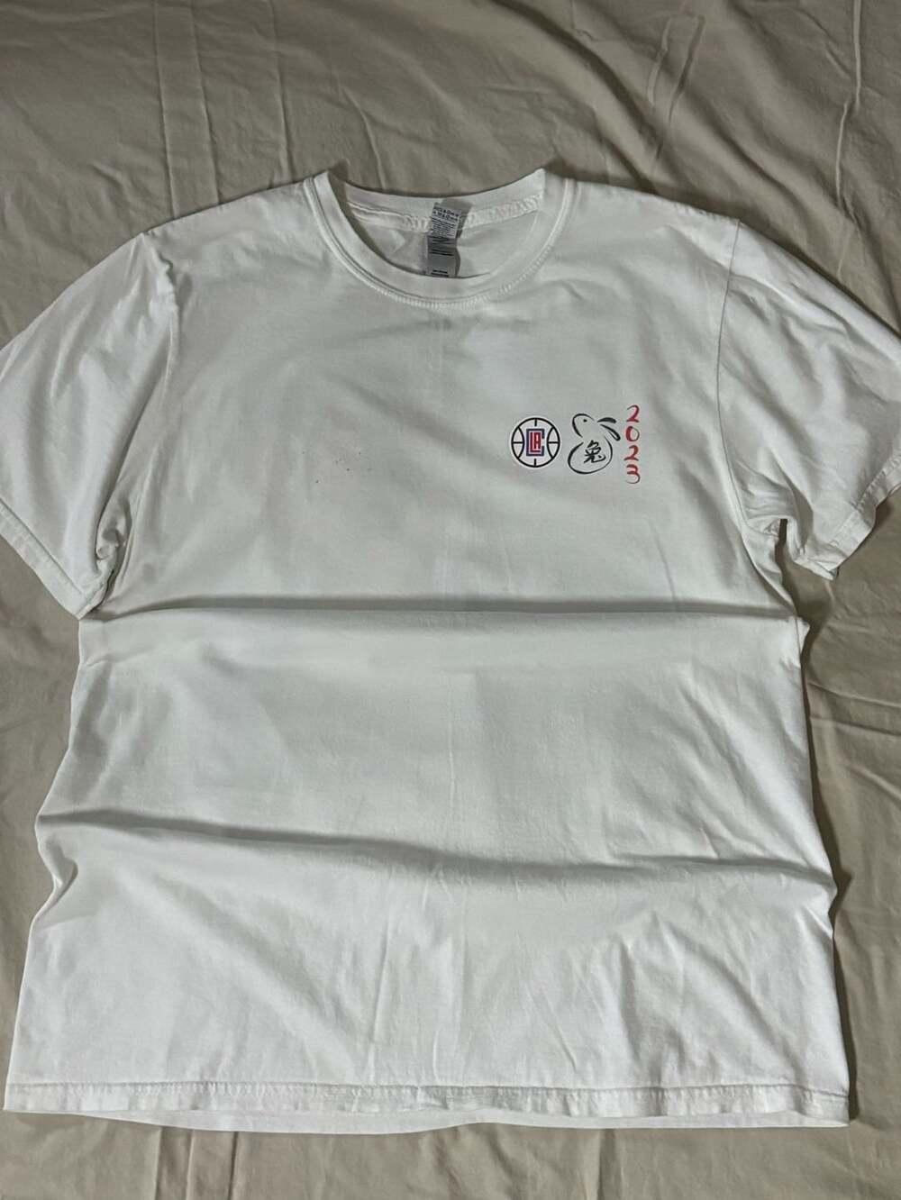 Los Angeles Clippers 2023 Lunar New Year T Shirt Size L